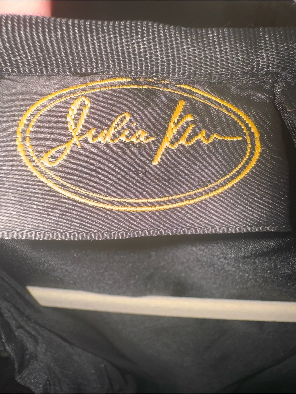 Vintage Julia‎ Kim silk blend “Art to Wear” jacket